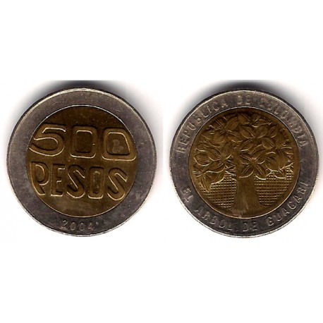 (286) Colombia. 2004. 500 Pesos (EBC)