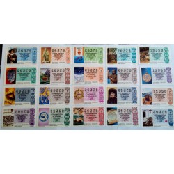 Loteria Nacional. 1986. Año Completo (51 Décimos)