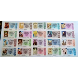 Loteria Nacional. 1987. Año Completo (51 Décimos)