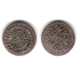 (91) Países Bajos. 1738. 1 Stuiver (MBC-) (Plata)