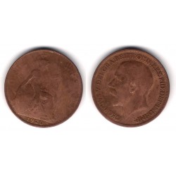 (810) Gran Bretaña. 1920. 1 Penny (RC)