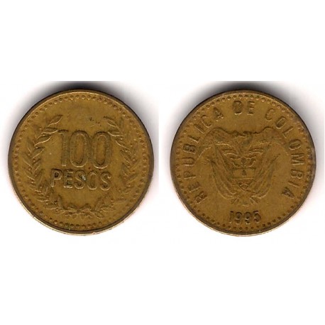 (285.1) Colombia. 1995. 100 Pesos (MBC-)