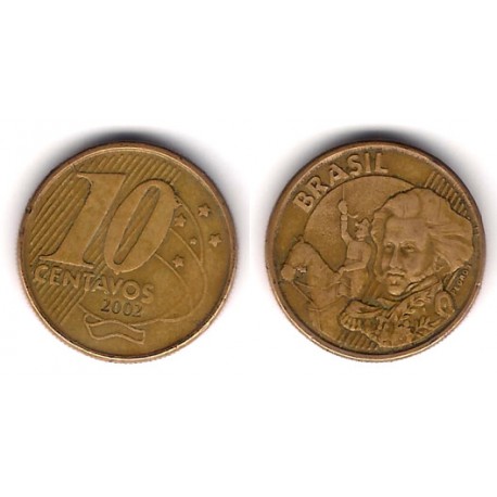 (649.2) Brasil. 2002. 10 Centavos (BC)