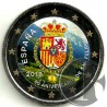 España. 2018. 2 Euro (SC) Coloreada
