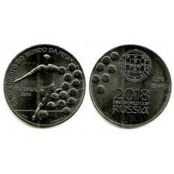 Portugal. 2018. 2,50 Euro (SC) Mundial Rusia