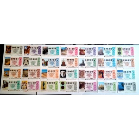 Loteria Nacional. 1995. Año Completo (51 Décimos)