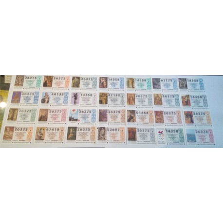 Loteria Nacional. 1997. Año Completo (51 Décimos)