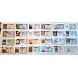 Loteria Nacional. 1999. Año Completo (51 Décimos)