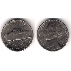 (A192) Estados Unidos de América. 1997(P). 5 Cents (MBC)
