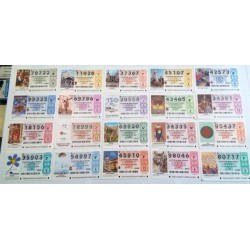 Loteria Nacional. 2004. Año Completo (51 Décimos)