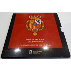 España. 2018. Cartera Oficial (SC)