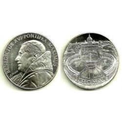 Medalla Benedicto XVI (SC) (Plata)