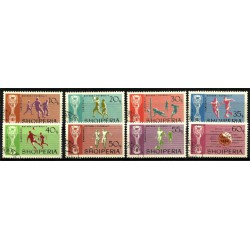 Albania. 1966. Serie Completa. Fútbol (Usado)