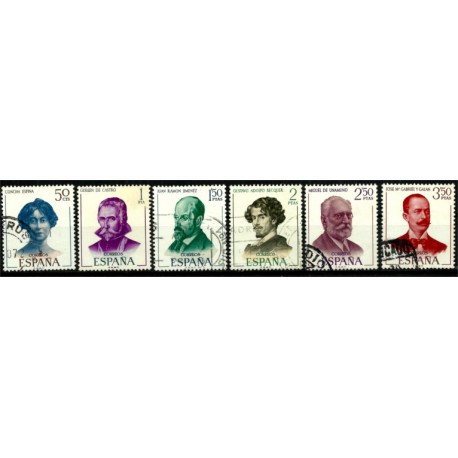 (1990 a 1995) 1970. Serie Completa. Literatos Españoles (Usado)