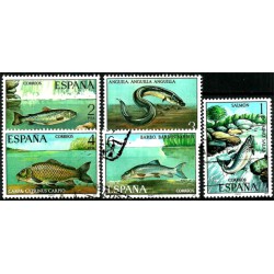 (2403 a 2407) 1977. Serie Completa. Fauna Hispánica (Usado)
