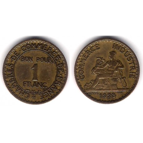 (876) Francia. 1923. 1 Franc (MBC)