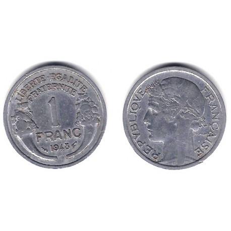 (885a.1) Francia.  1948. 1 Franc (MBC)