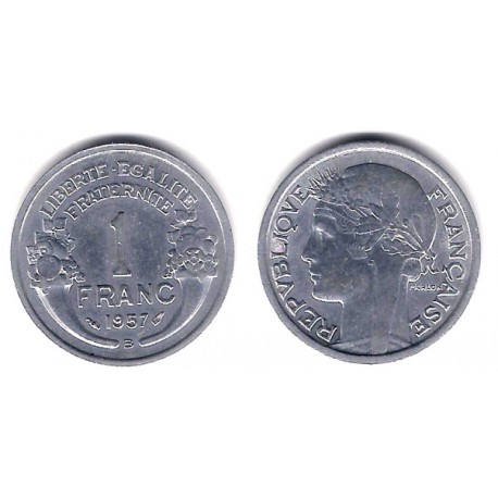 (885a.1) Francia.  1957. 1 Franc (SC-)