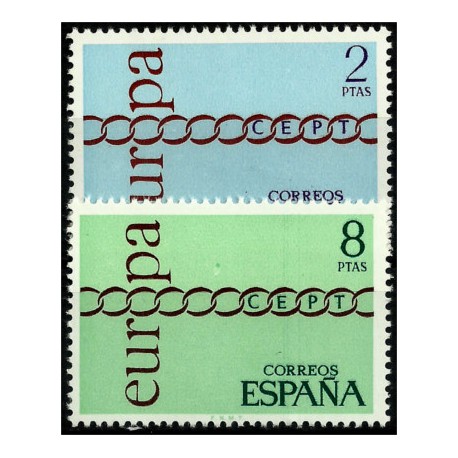 (2031-2032) 1971. Serie Completa. Europa-CEPT (Nuevo)