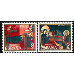 (2061-2062) 1971. Serie Completa. Navidad (Nuevo)
