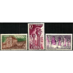 (2297 a 2299) 1975. Serie Completa. Monasterio San Juan (Nuevo)