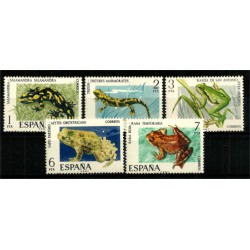 (2272 a 2276) 1975. Serie Completa. Fauna Hispánica (Nuevo)