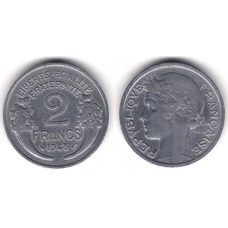 (886a.1) Francia. 1948. 2 Francs (BC+)