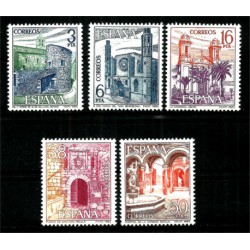 (2724 a 2728) 1983. Serie Completa. Paisajes y Monumentos (Nuevo)