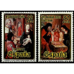 (2633-2634) 1981. Serie Completa. Navidad (Nuevo)