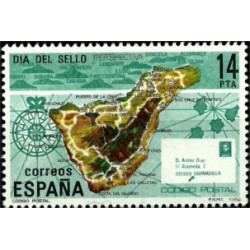 (2668) 1982. 14 Pesetas. Día del Sello (Nuevo)