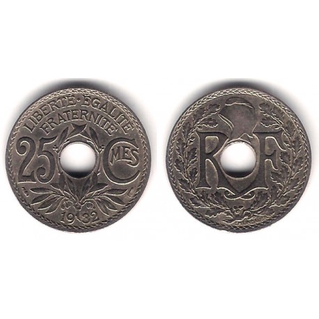 (867a) Francia. 1932. 25 Centimes (MBC)