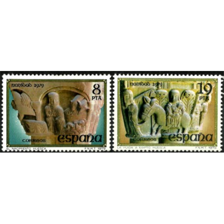 (2550-2551) 1979. Serie Completa. Navidad. San Pedro el Viejo (Nuevo)