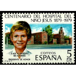 (2548) 1979. 5 Pesetas. Centenario Hospital Niño Jesus (Nuevo)