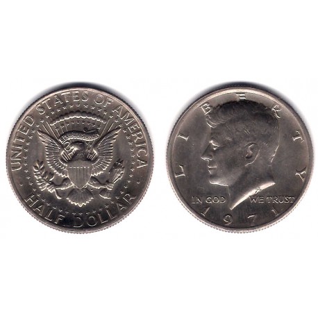(205) Estados Unidos de América. 1971. Half Dollar (SC)