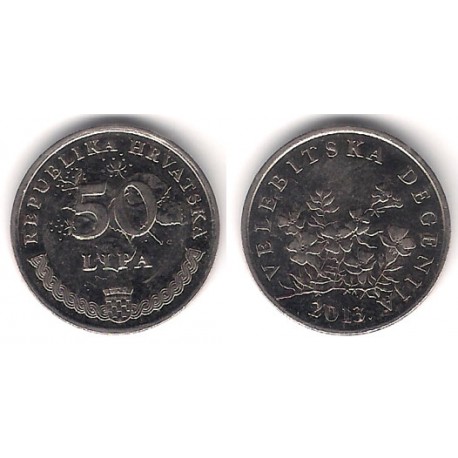 (8) Croacia. 2013. 50 Lipa (MBC+)