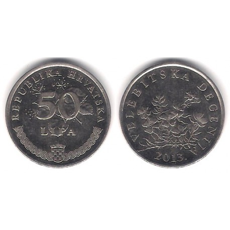 (8) Croacia. 2013. 50 Lipa (MBC+)