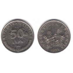 (8) Croacia. 1993. 50 Lipa (MBC)