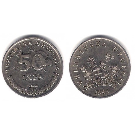 (8) Croacia. 1993. 50 Lipa (MBC)