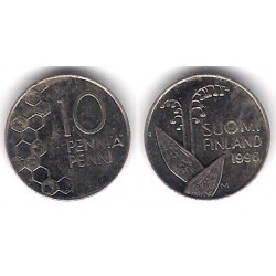 (65) Finlandia. 1996. 10 Pennia (MBC)