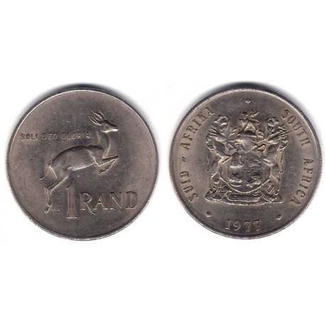 (88) Sudáfrica. 1977. 1 Rand (MBC)