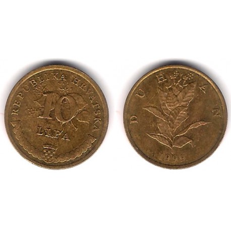 (6) Croacia. 1999. 10 Lipa (MBC)