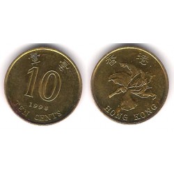 (66) Hong Kong. 1998. 10 Cents (EBC)