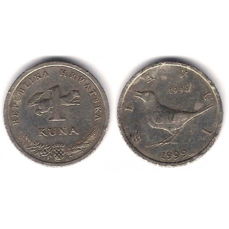 (9.1) Croacia. 1999. 1 Kuna (BC)