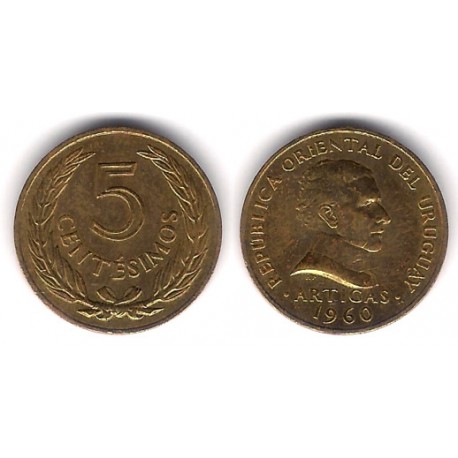 (38) Uruguay. 1960. 5 Centésimos (MBC)