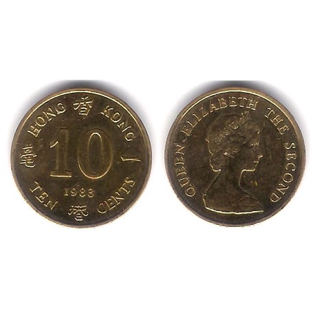 (49) Hong Kong. 1983. 10 Cents (EBC)