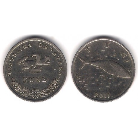 (10) Croacia. 2011. 2 Kune (MBC)