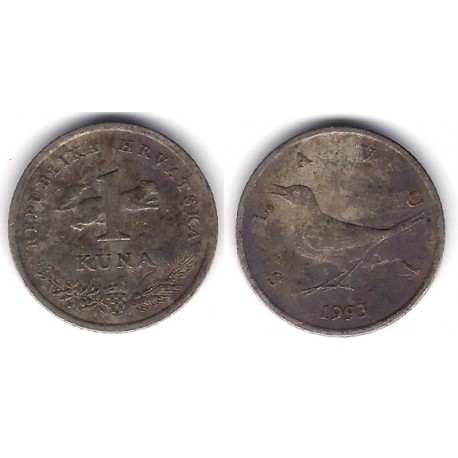 (9.1) Croacia. 1993. 1 Kuna (RC)