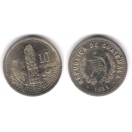 (277.6) Guatemala. 1995. 10 Centavos (MBC+)