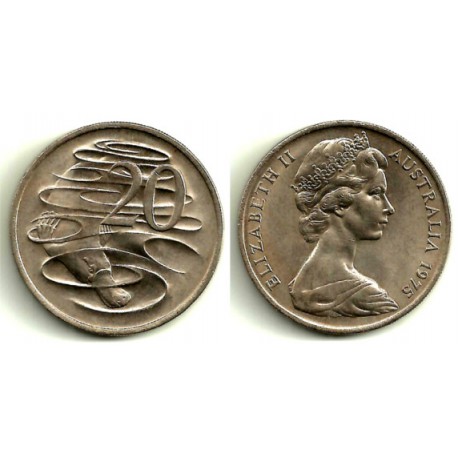 (66) Australia. 1975. 20 Cents (SC)