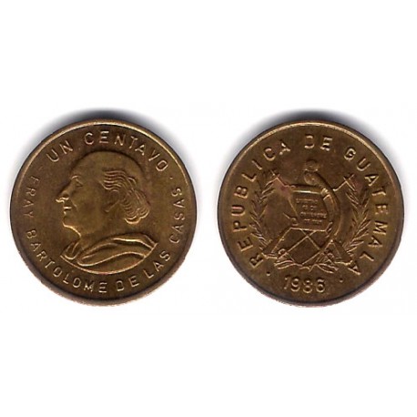 (275.3) Guatemala. 1986. 1 Centavo (EBC)